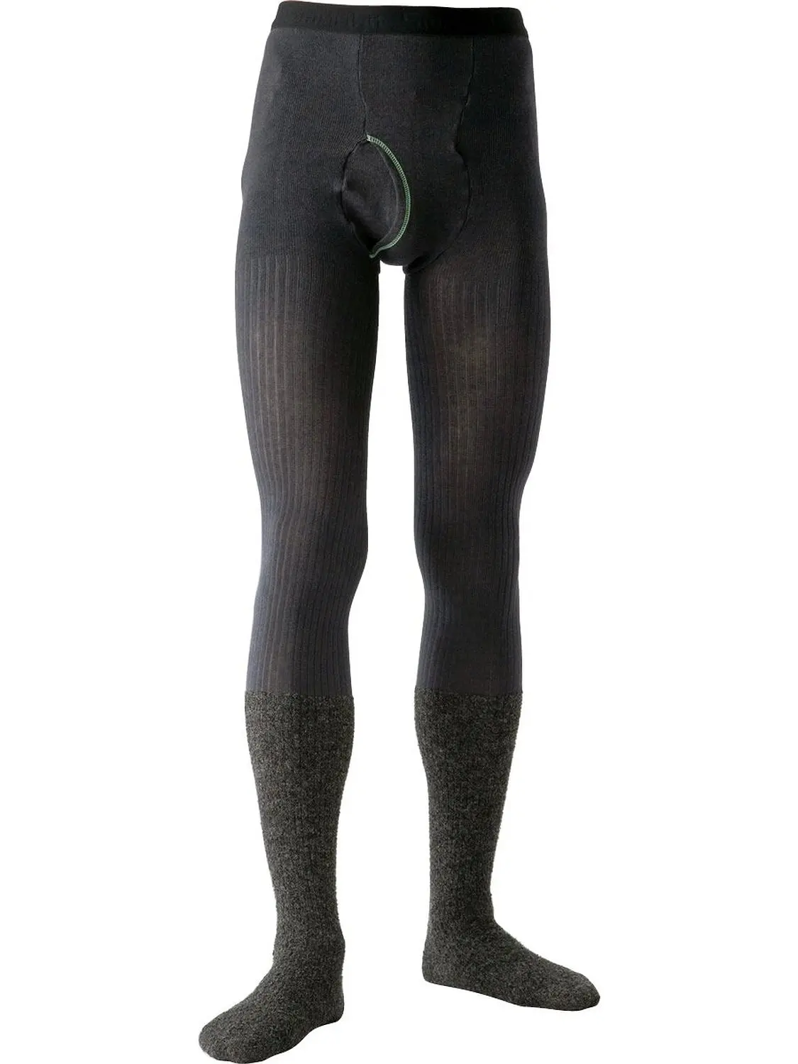 42.9. N-platz Mens Boucle Knit Footed Thermal Tights. 