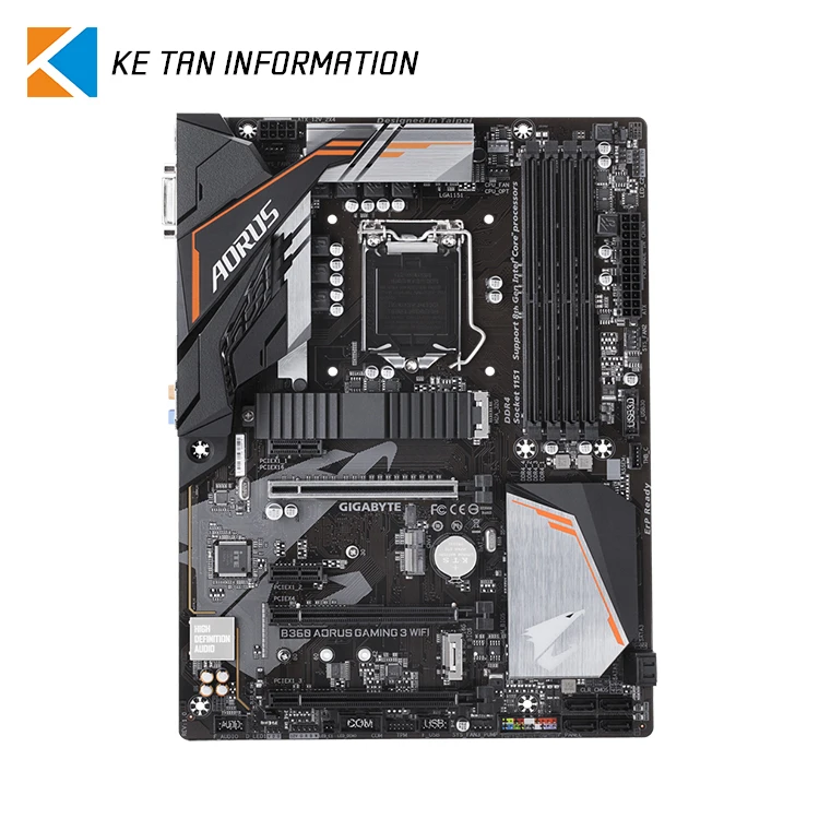 GIGABYTE B360 AORUS GAMING 3 WIFI Motherboard with 64GB DDR4