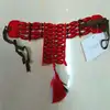 American design fashion wooden bead indian statement necklace