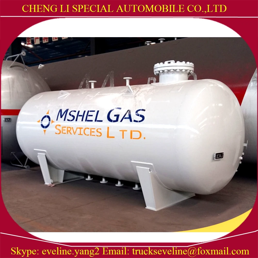 5m3 2tons 5000liters Horizontal Bulk Gas Tanker Lpg Storage Tank - Buy 