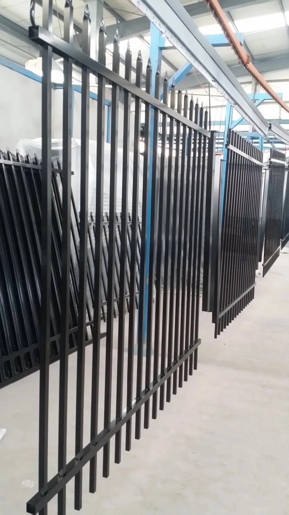 Customized Professional Aluminium 4x4 Galvanized Square Metal Fence