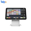 modern supermarket Windows/Android OS fiscal devices dual display pos system supplier