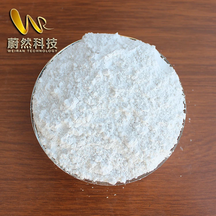 
high whiteness 4000mesh calcined kaolin clay for paint 