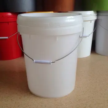 Customized 1 Gallon Plastic Bucket Pail For Honey Ice Cream Customized 1 Gallon Plastic Bucket Pail For Honey Ice Cream
