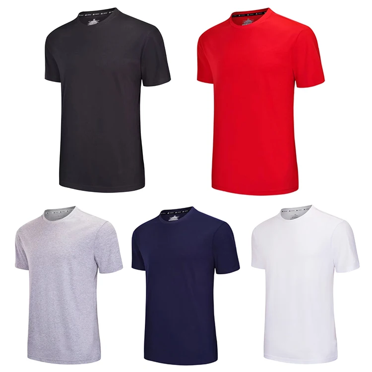 Sublimation new sports T-shirt sports breathable fitted shirt wholesale men's T-shirt