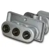 3 holes Prestressed coupler curved anchor construction tools flat anchorage