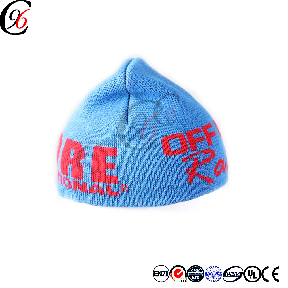 Chengxing wholesale characteristic crochet patternstocking knitted beanie hat