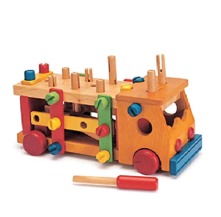 wooden toy truck kits