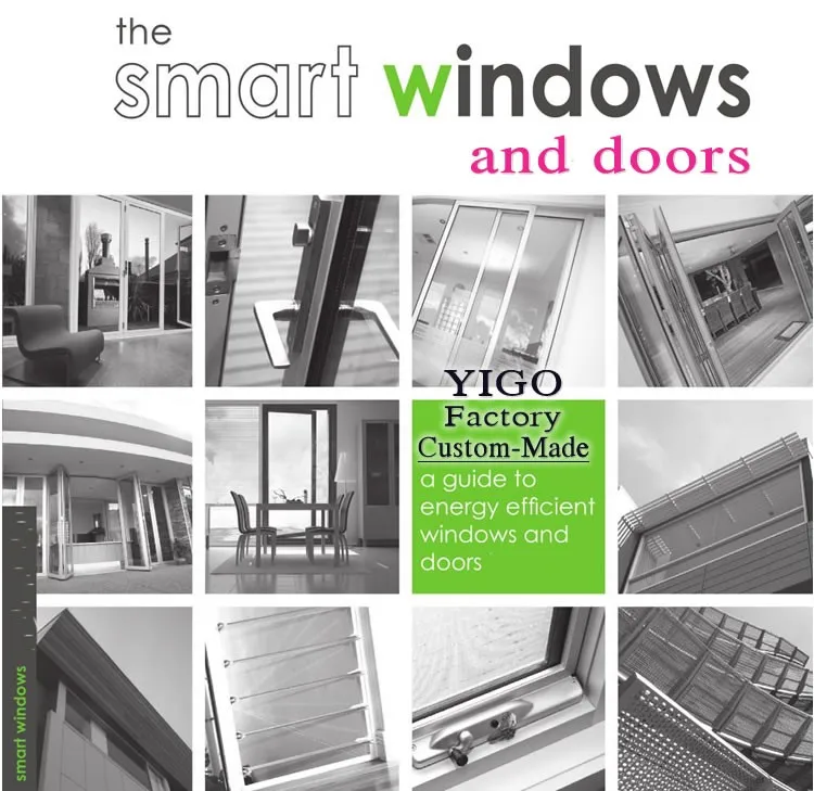 Aluminium glass window and wall