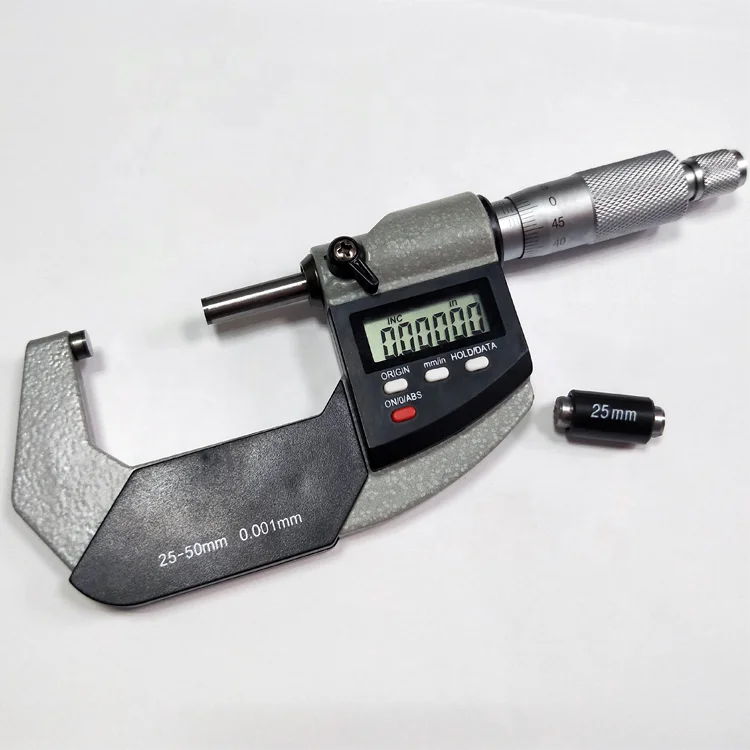 High Precision Outside Digital Micrometers 025mm 2550mm 5075mm,75