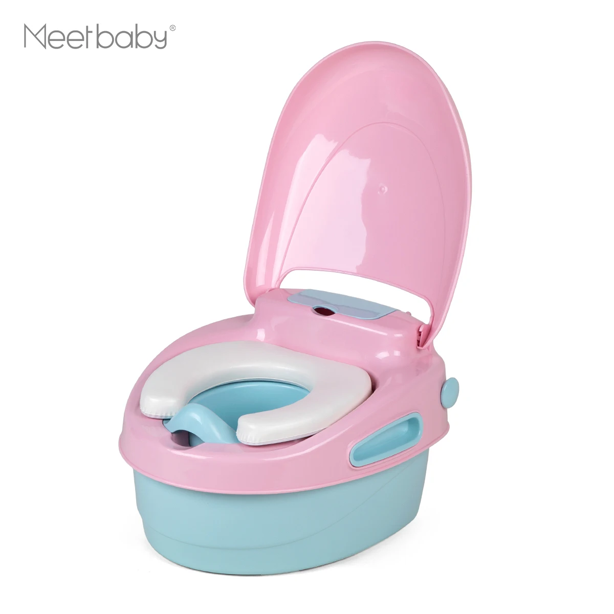 Potty Chair For Toddlers Yellow Orange Portable 2 In 1 Toilet Training Seat For Baby Boys And Girls Potties Baby Products