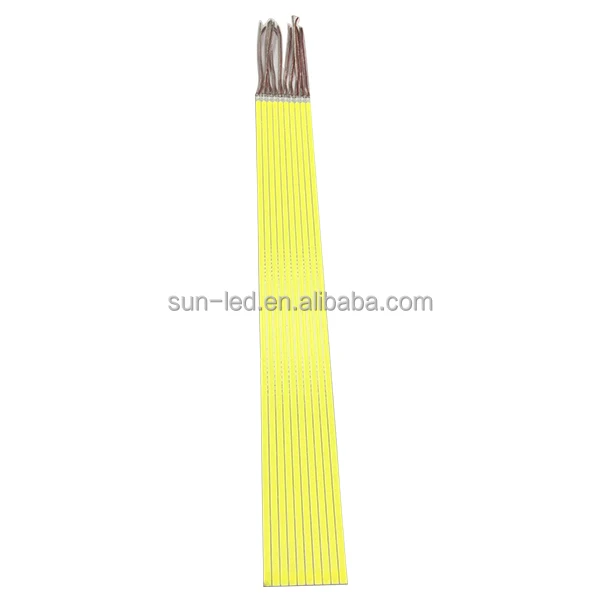 china factory wholesale super brightness cob led rigid light bar white color 12v led rigid strip