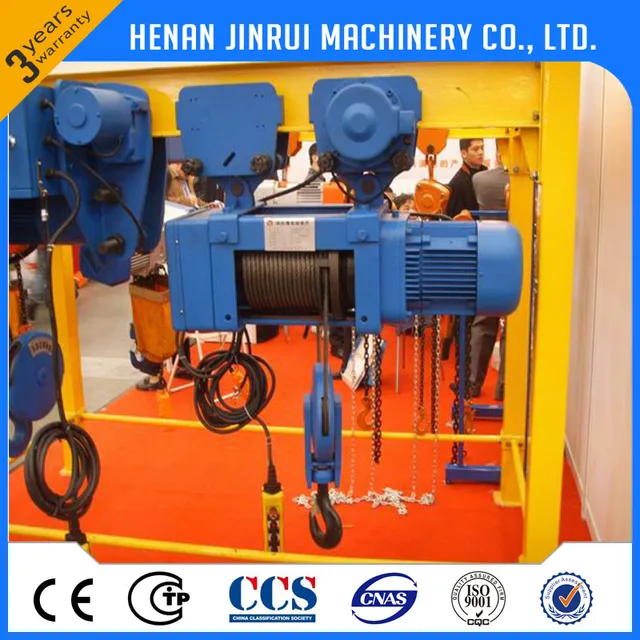 2 ton 5 ton wire rope electric cable hoist manufacturer price