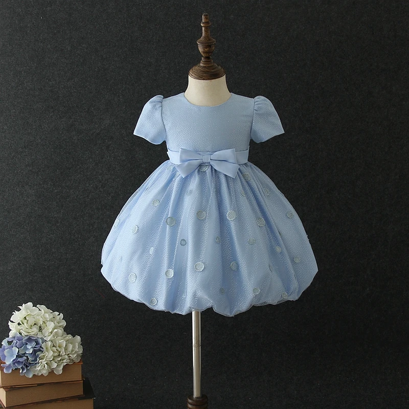 2019 Baby Girl Party Flower Dress Children Frocks Designs One Year Baby ...