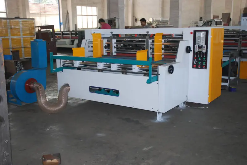 5 ply corrugated box flexo printer rotary slotter die cutter machine