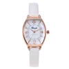 2009 New Watch Female Student Simple Fashion Waterproof Drill Leisure Belt Quartz Watch