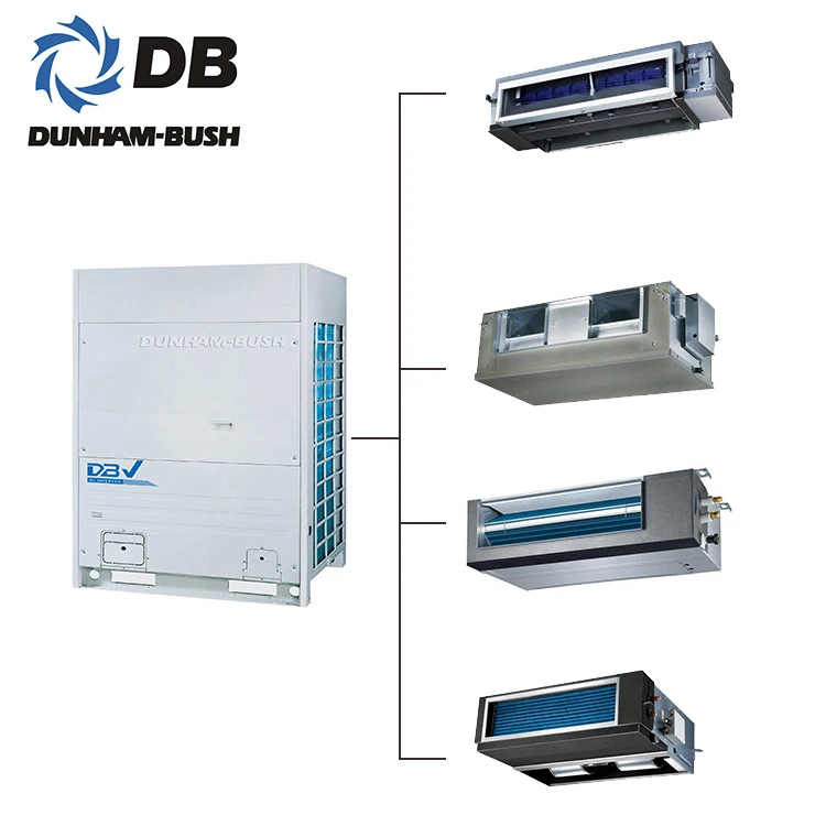 Dunham-bush ducting VRF system types multi split air conditioning ...