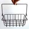 Milk Bottle Carrier Wire Basket With Wood Handle