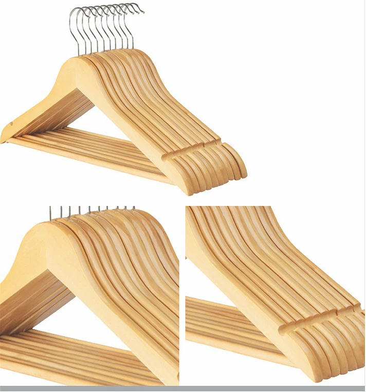 wooden coat hangers bulk