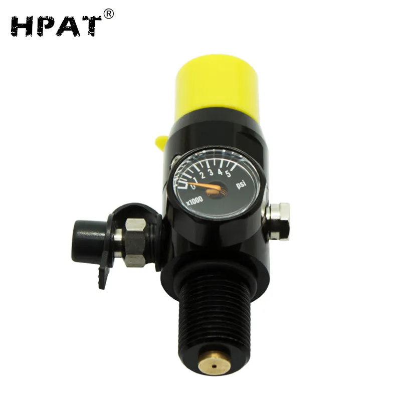 M18*1.5 Thread 3000psi Paintball Hpa Tank Regulator With Output