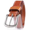No Complain Amazing Mens Genuine Leather Leisure Pin Buckle Belts