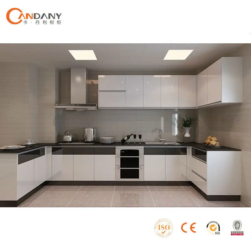 Candany mueble cocina moderna lacada, panel compuesto de aluminio ...