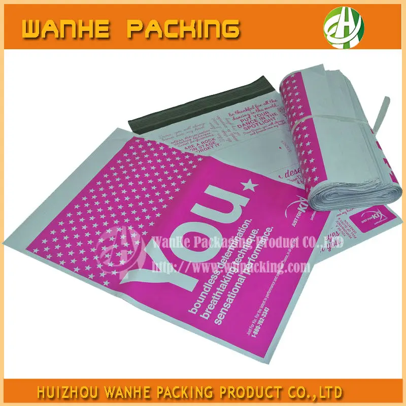 printed poly bags wholesale