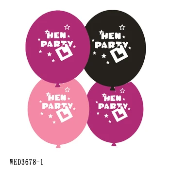 Hen Party Star Balloons For Hen Night Bachelorette Party