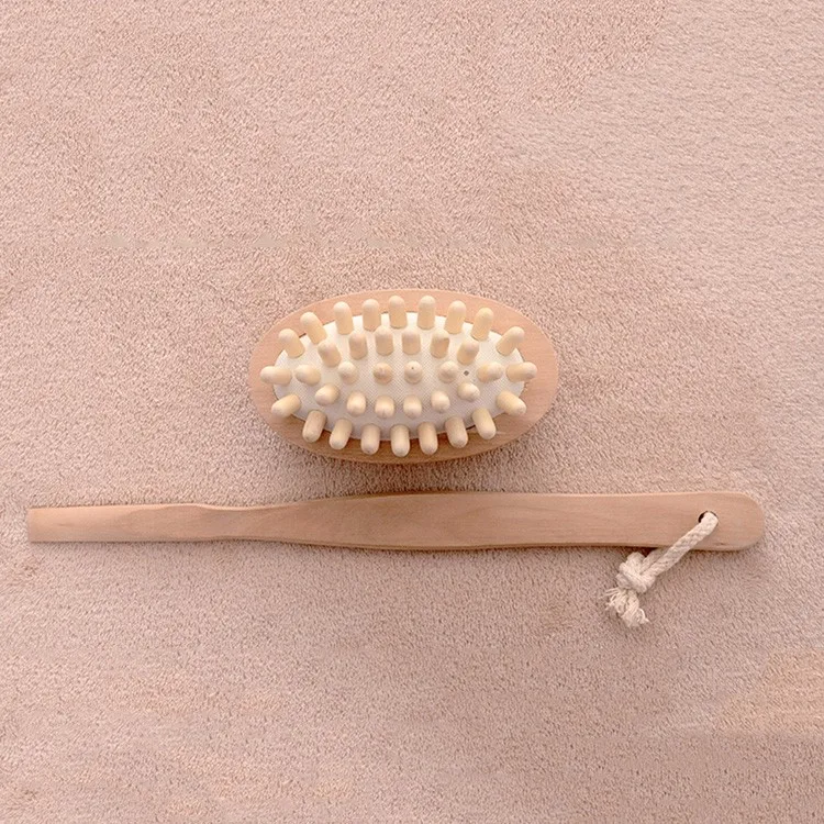High Quality Wood Bath Brush Massage Brush Buy Back Massage Brush