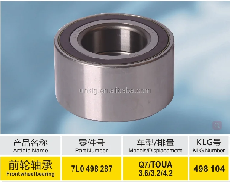 Wheel Bearing Front,Rear Precision Automotive 510006