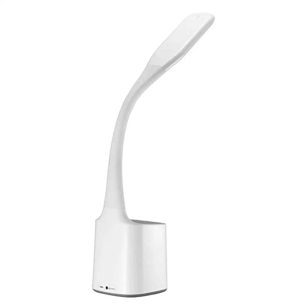 2020 LED Charging Table Lamp with Clock, Pen Holder, Thermometer, Calendar