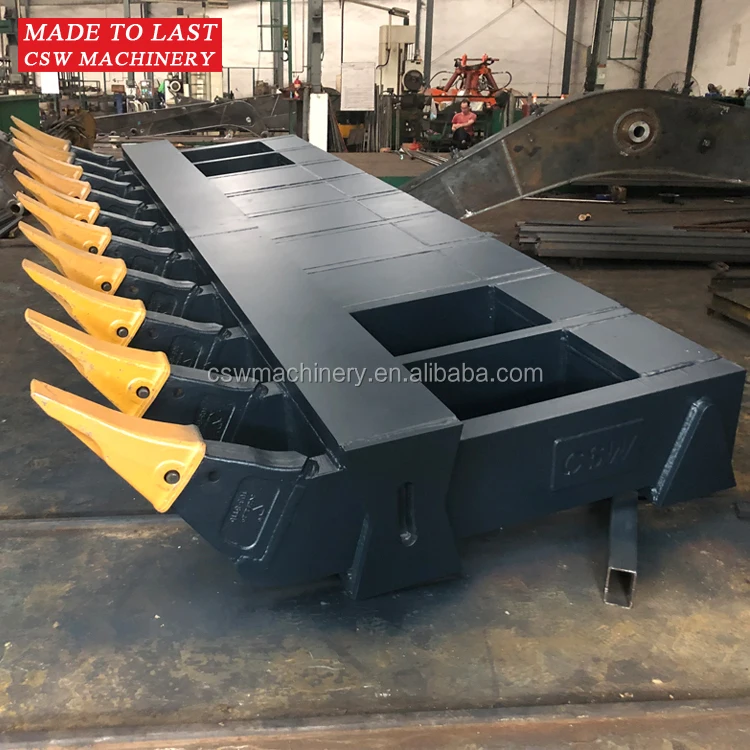 Case Dozer Root Rake D10 Dozer Root Rake - Heavy-Duty Rake for D10 Dozer