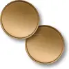 Factory Customized brass coins Cheap price Copper metals double side blank coins