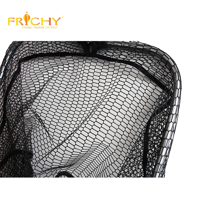 En03 Foldable Fishing Net With Aluminum Pole And Rubber Coated Mesh ...