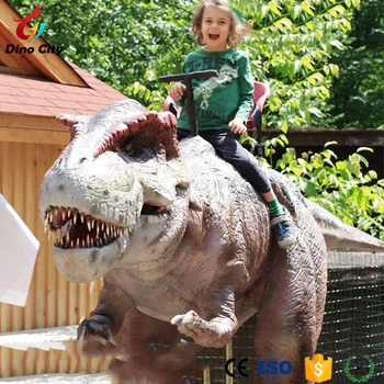 giant ride on dinosaur