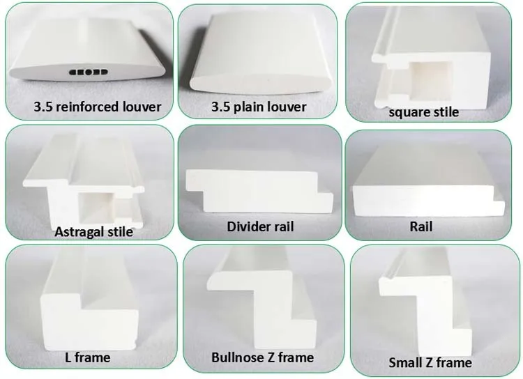 Shutter Slats Pvc Window Shutter Parts Buy Polywood Shutter Parts