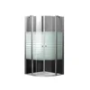 2019 European design Large Space Luxury Aluminium Frame Shower Room 2 Painted Pivot Glass Door French Shower Enclosure