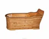 comfortable classic Cedar swim pool spa bathtub for body relaxing