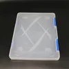 Elegant durable slim A4pp clear office and school use project filing storage stationery Plastic file box/document case
