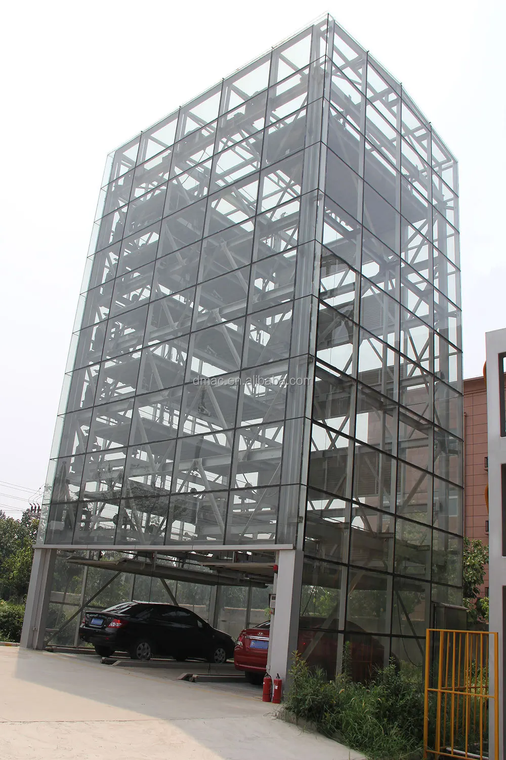 Car lift parking automated garage car stacking vertical parking ...