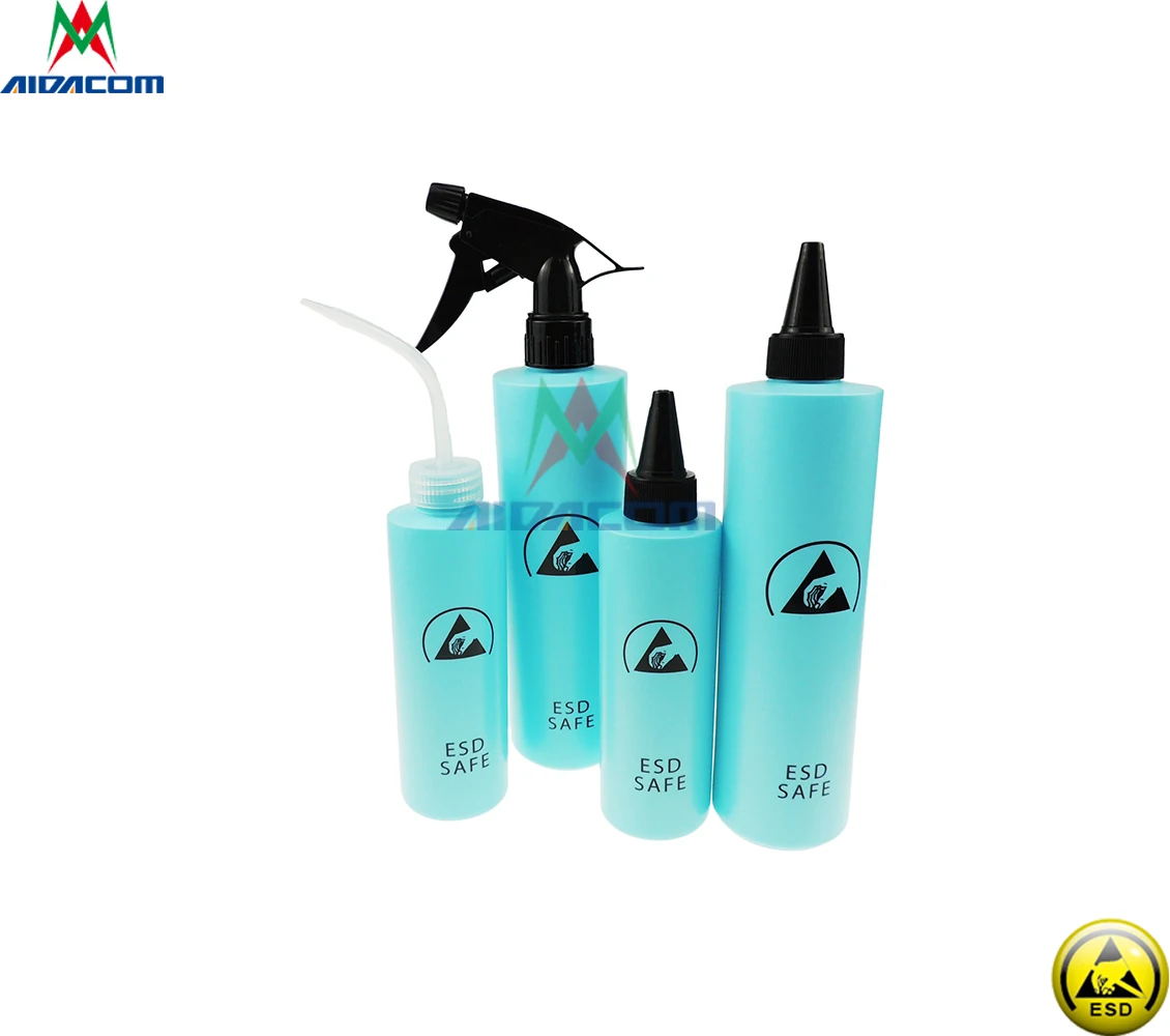 Esd Bottle Antistatic Plastic Bottles Dispenser Alcohol Bottles Buy