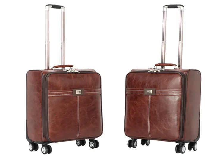 leather cabin bolsa with wheels