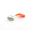 Customized stainless steel springs with rubber for LEDs and toys