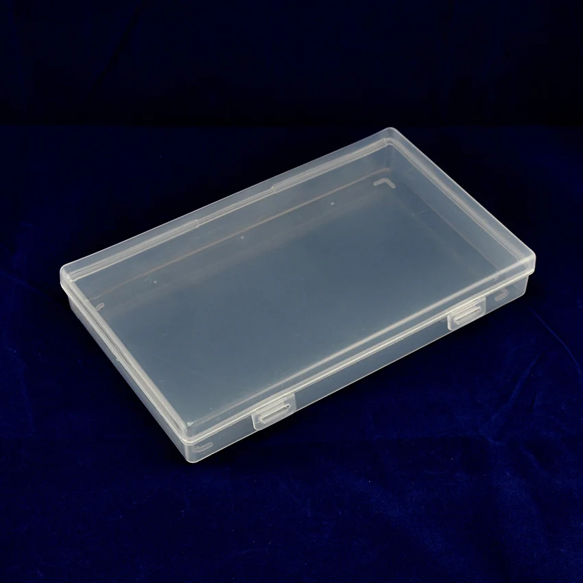 Transparent Empty Tool Case Clear Plastic Divider Container Box Divided ...