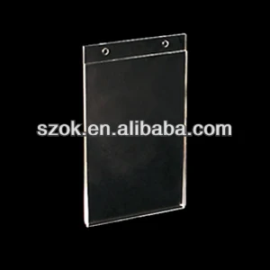 A4 Clear Acrylic Wall Mount Insert Sign Holder Promotional Buy