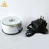 Round Mirror Adapter And Battery Powered 3D Crystal Led Light Base Rotating For Crystal
