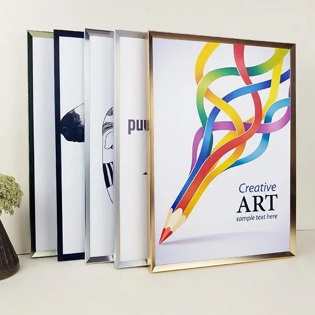 A4 A3 A2 A1 Slim Metal Aluminum Snap Poster Frame Buy Poster Frame A1