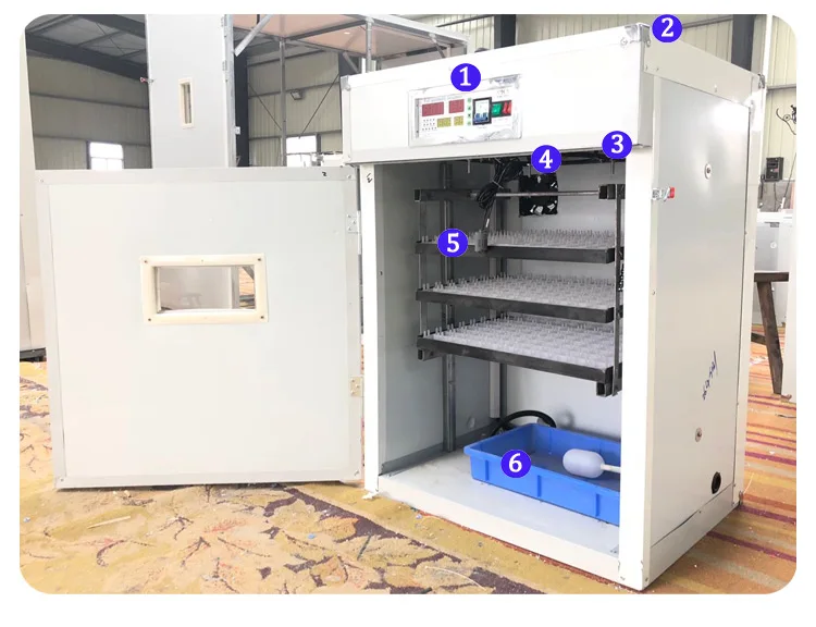 Hot Sale Fertilized Industrial Automatic Chicken Eggs Incubators Model