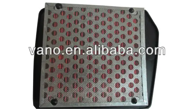 High Performance Universal Red Paper Motorcycle Air Filter