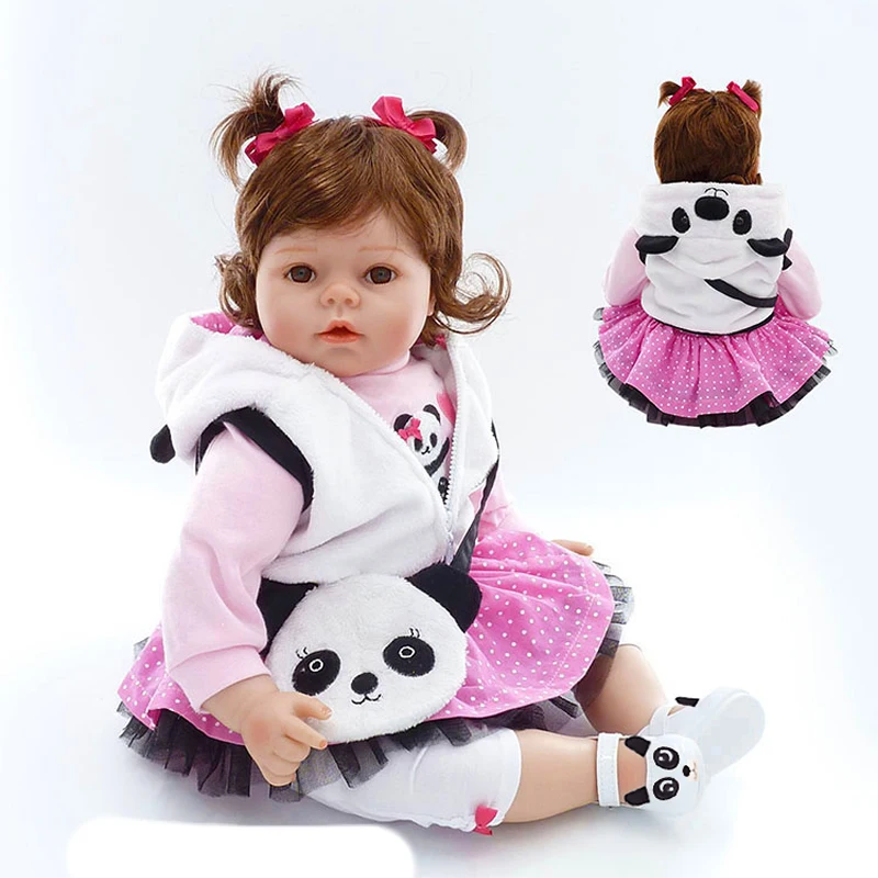 muñecas reborn con pelo